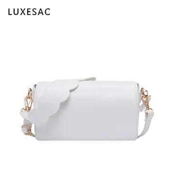 

Fashion Crossbody Bag for Womens Luxury Designer Brand Handbags 2020 Square Leather Bags with Wide Strap Shoulder Messenger Bag