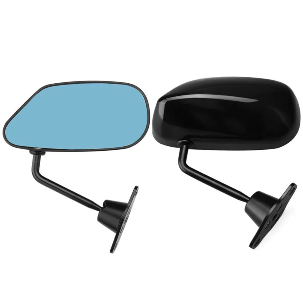 

Auto Car Rear View Side Flat Mirrors Wide-angle F1 Racing Style Mirror For Rav4 Miata Mx5 Mazda3 RX7 Sxe10 G35 Rear View Mirror