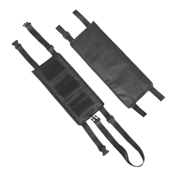 

2Pcs Universal Car Fishing Rod Holder Cover Webbing+Oxford Cloth Fishing Rod Storage Bag Vehicle Backseat Holds