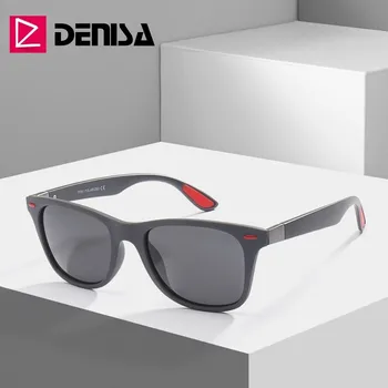 

DENISA Double 11 Best Selling Polarized Sunglasses Ultralight TR90 Square Sun Glasses Brand Designer Points Eyewear UV400 P21