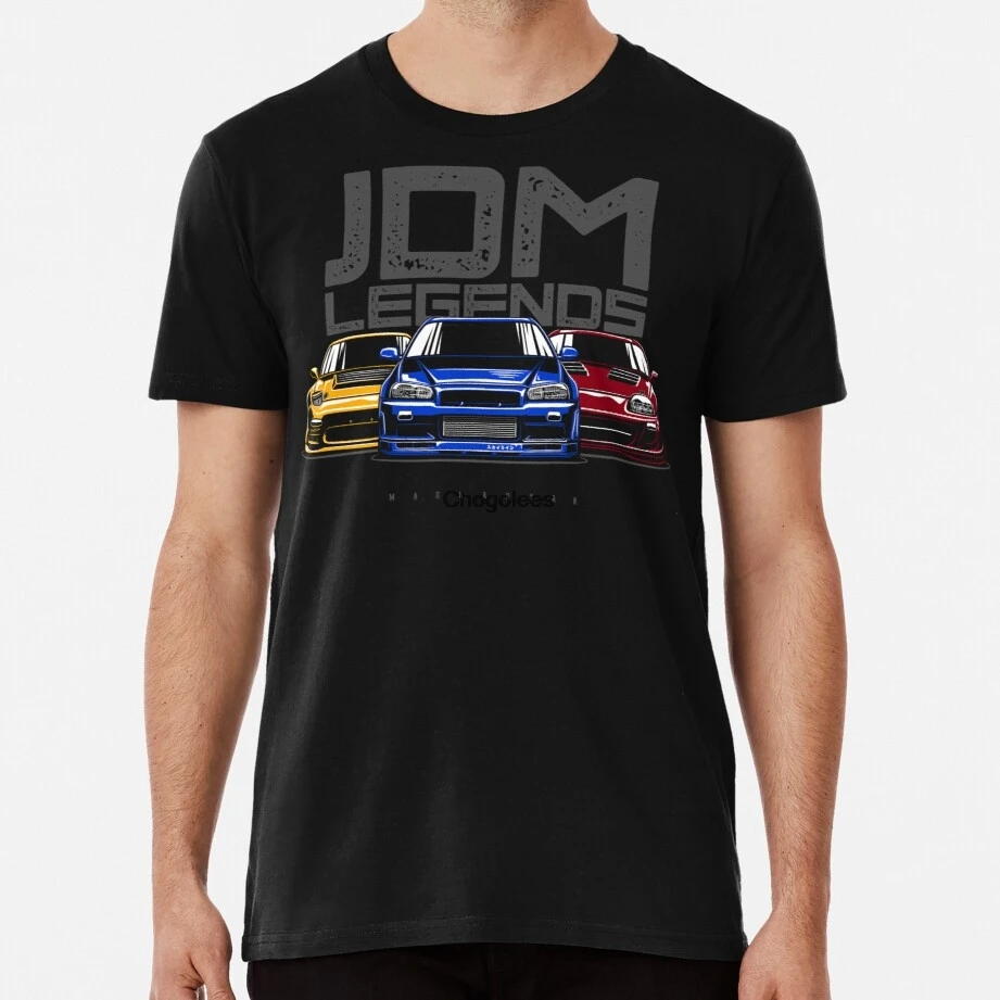 Рубашка JDM Legend для мужчин и женщин | Мужская одежда