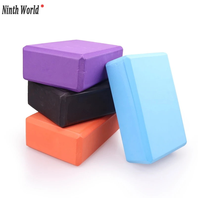 EVA Gym Blocks Foam Brick, Training Exercise Fitness Set Tool, Yoga Bolster Pillow Cushion, Stretching, Body Shaping