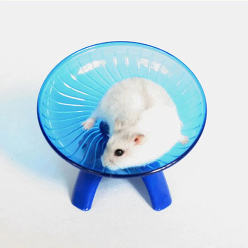 Хомяк Упражнение летающая тарелка мыши гербиль фитнес гироскоп Беговая игра игрушка