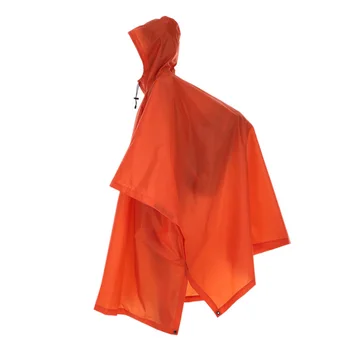 

Outdoor Three-In-One Raincoat Multi-Function Backpack Raincoat Outdoor Beach Mat Waterproof Moisture-Proof Camping Tent Mat Suns