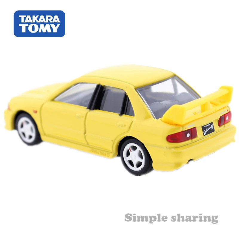 Takara Tomy Tomica Премиум Mitsubishi Lancer GSR Evolution модель комплект литой миниатюрные игрушки для малышей Горячая поп Дети Кукла забавная безделушка