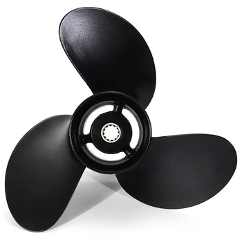 

3B2-64515-0 Outboard Propeller For Tohatsu/Nissan/Mercury 8-9.8Hp R-Rotation Aluminum Alloy 3 Blades 12 Spline Tooth