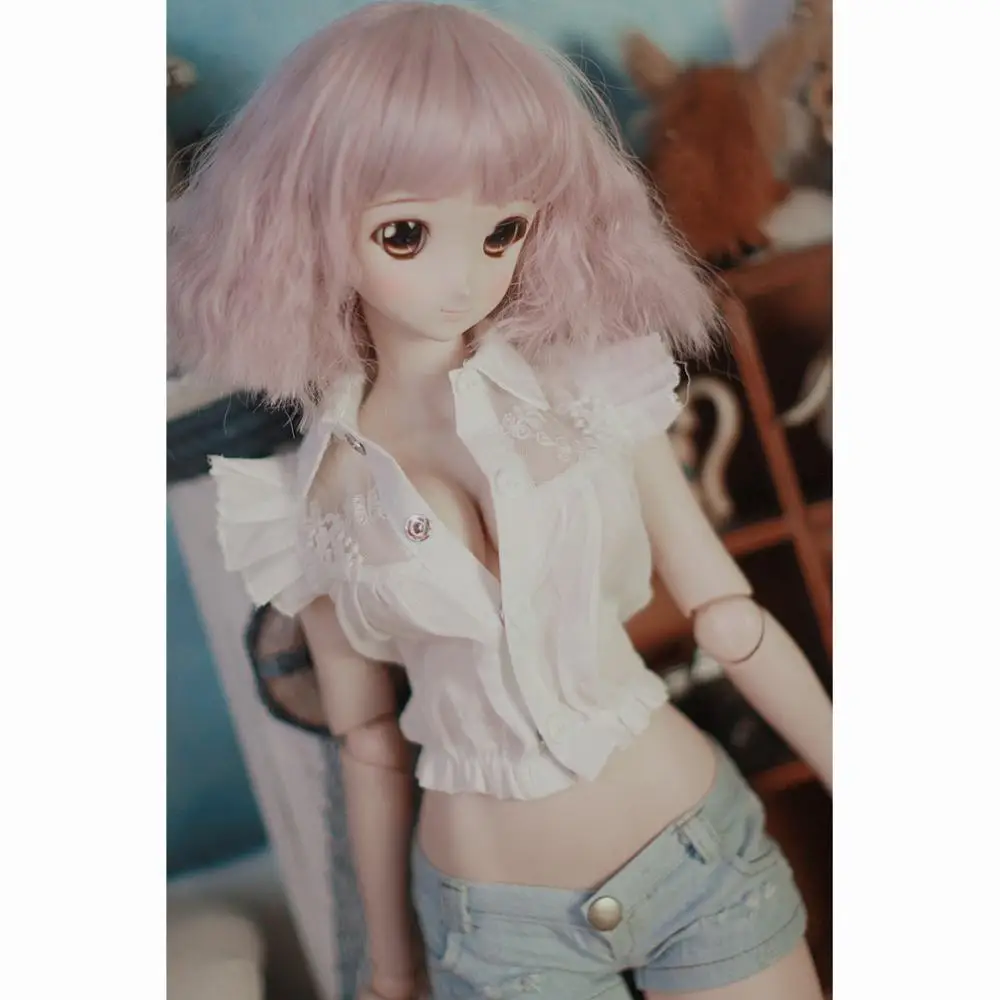 Одежда для кукол Bybrana Msd Dz Bjd Sd Dd Dddy пальто девочек с коротким рукавом + шорты|Куклы|