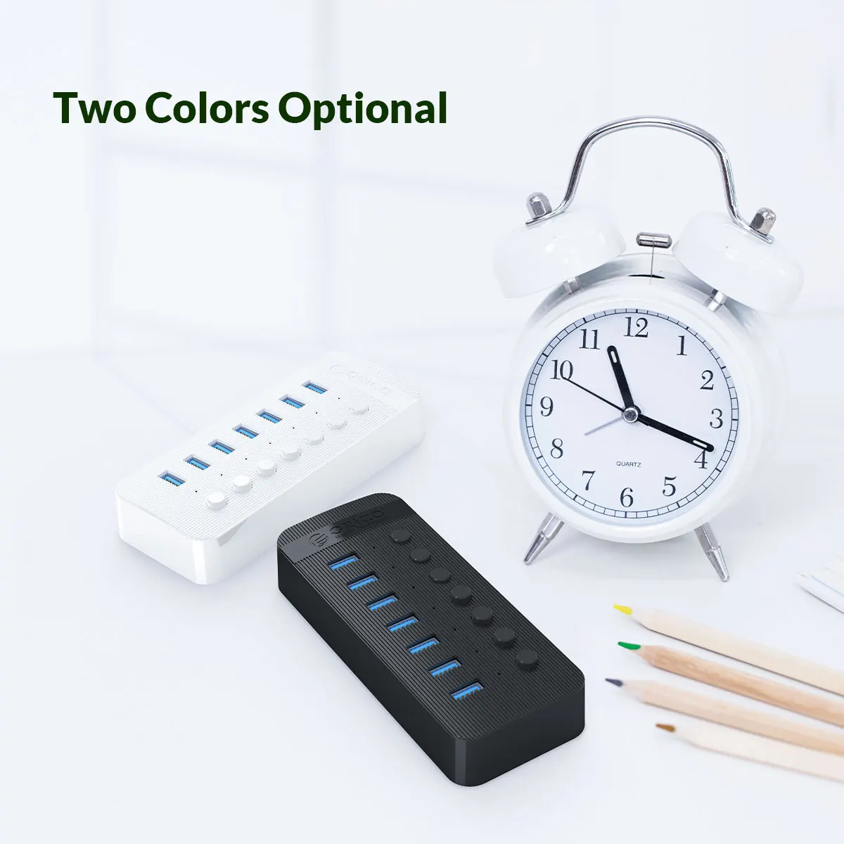 orico usb hub hub de alta velocidade portas abs usb otg divisor de interruptor usb adaptador de alimentação suporte pc