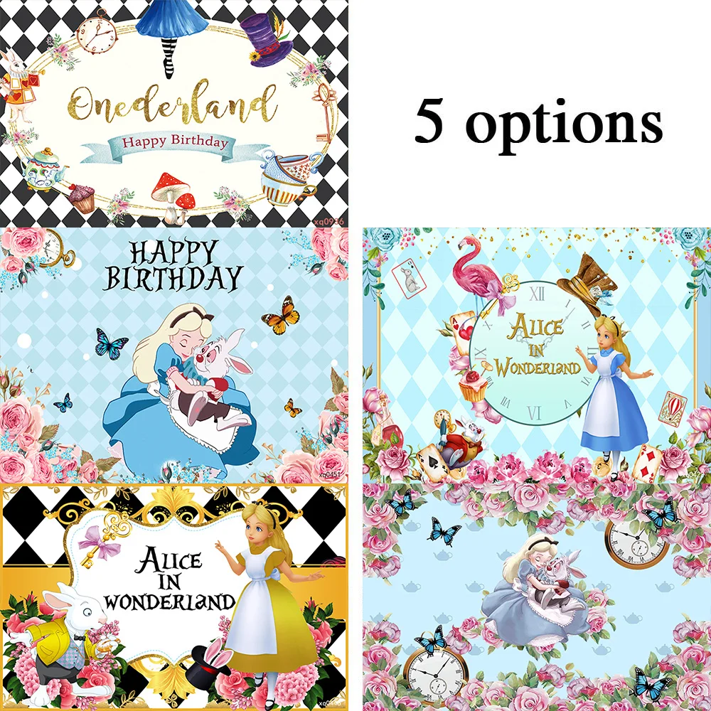 Alice In Wonderland 5th Birthday Party