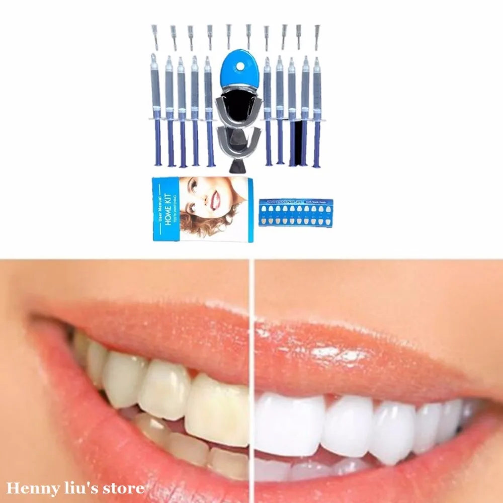 10 шт./компл. гель для отбеливания зубов комплект синий холодный свет зубной лоток уход за полостью рта, зубами инструмент стоматолога инструмент дропшиппинг