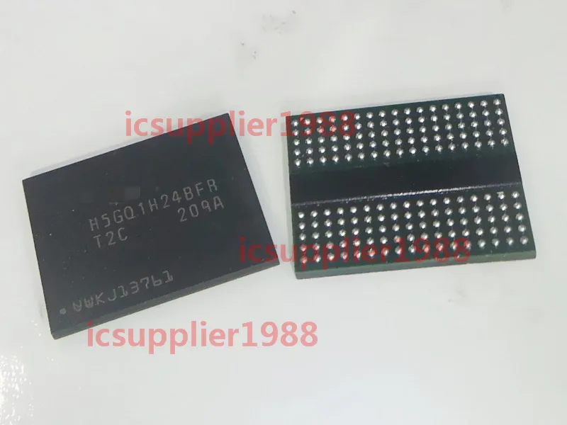 50 шт./лот H5GQ1H24BFR-T2C H5GQ1H24BFR-T2CR H5GQ1H24BFR FBGA GDDR5 чип памяти | Мобильные телефоны и