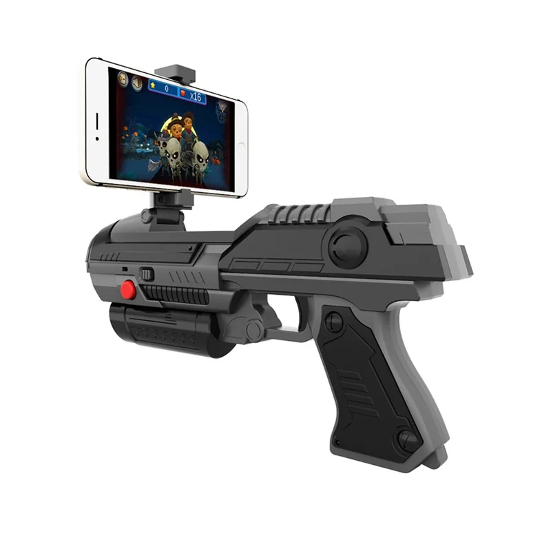 

VR Game AR GUN Shooting Game Smartphones Bluetooth Control Toy for IOS Android Air Guns Black&White