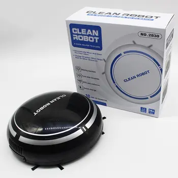 

Light Robot Vacuum Cleaner with Strong Suction and Remote Control Super Quiet Design Ultra-slim Body Touch Switch