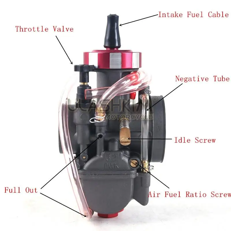 Универсальный 4TE карбюратор Мотоцикл 28 30 32 34 мм Pwk для GY6 ATV 50cc 110cc 250cc 400cc UTV ATV Q