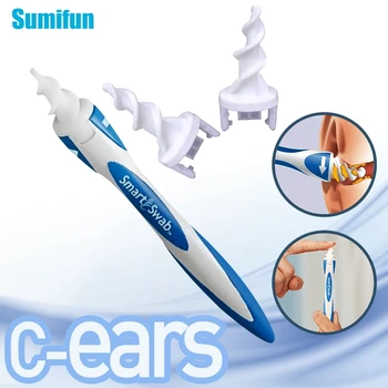 

1set Ear Cleaner Ear Wax Removal Tool Ear-pick Cleaner Health Ear plugs Hearing Aid Smart Ear Care Tools with 16 Heads Tool Kit