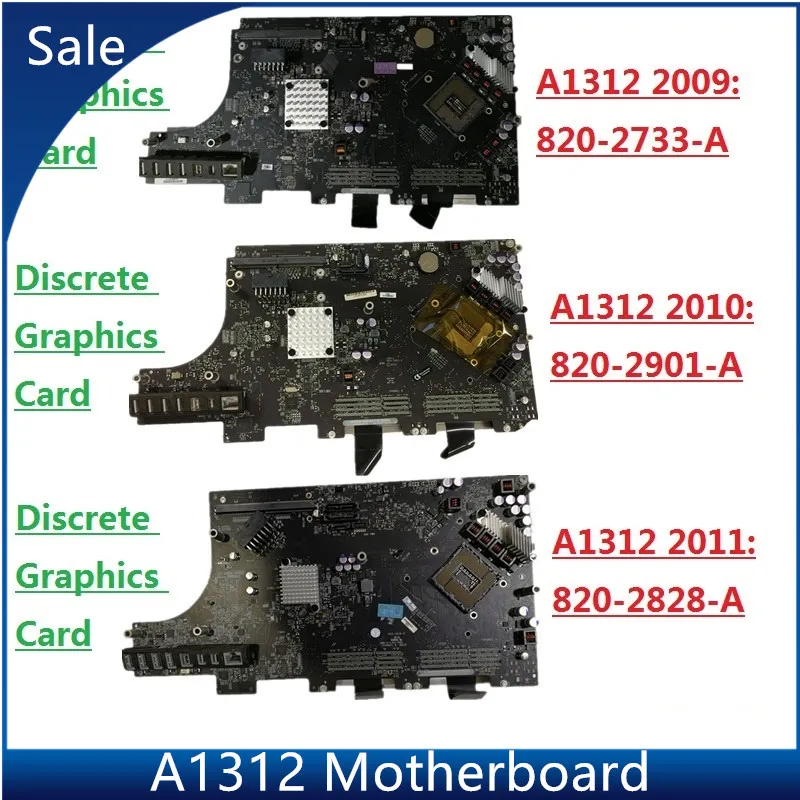 Originale A1312 Scheda Madre Per Imac 27 ''2009 2010 2011 Scheda Logica 820-2507-A 820-2733-A 820-2901-A 820-2828-A 100% Il Lavoro Di Test