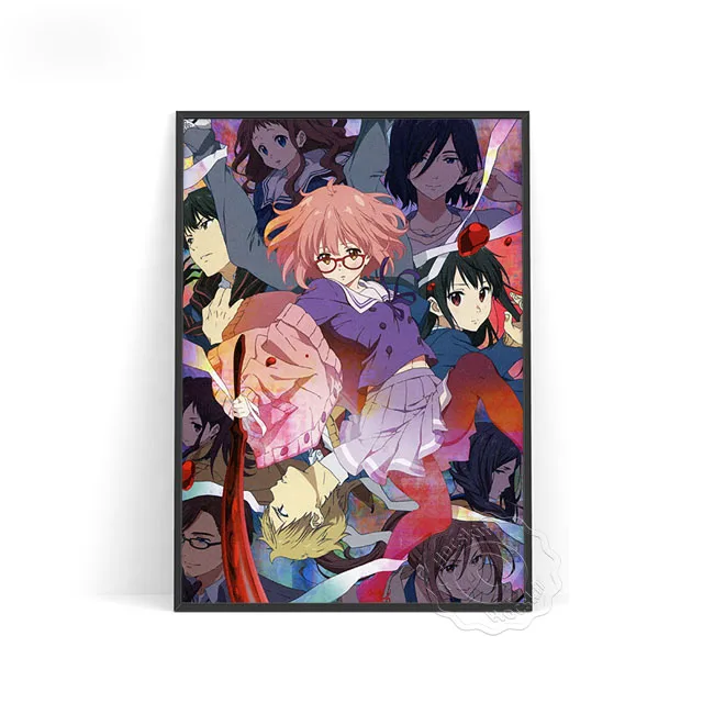 Kyoukai no Kanata: The Movie Part 1-2: Anime Art Picture Print Silk Poster  Home Wall Decor - AliExpress