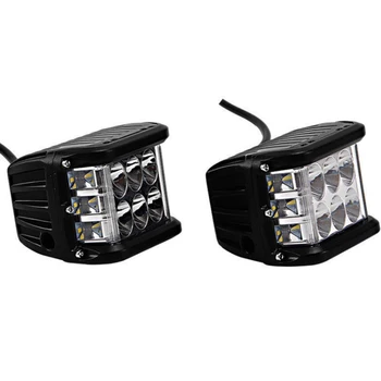 

2x 45W White LED Working Lights Bar Car Offroad Spot Headlight Lamp 10-30V 6000K