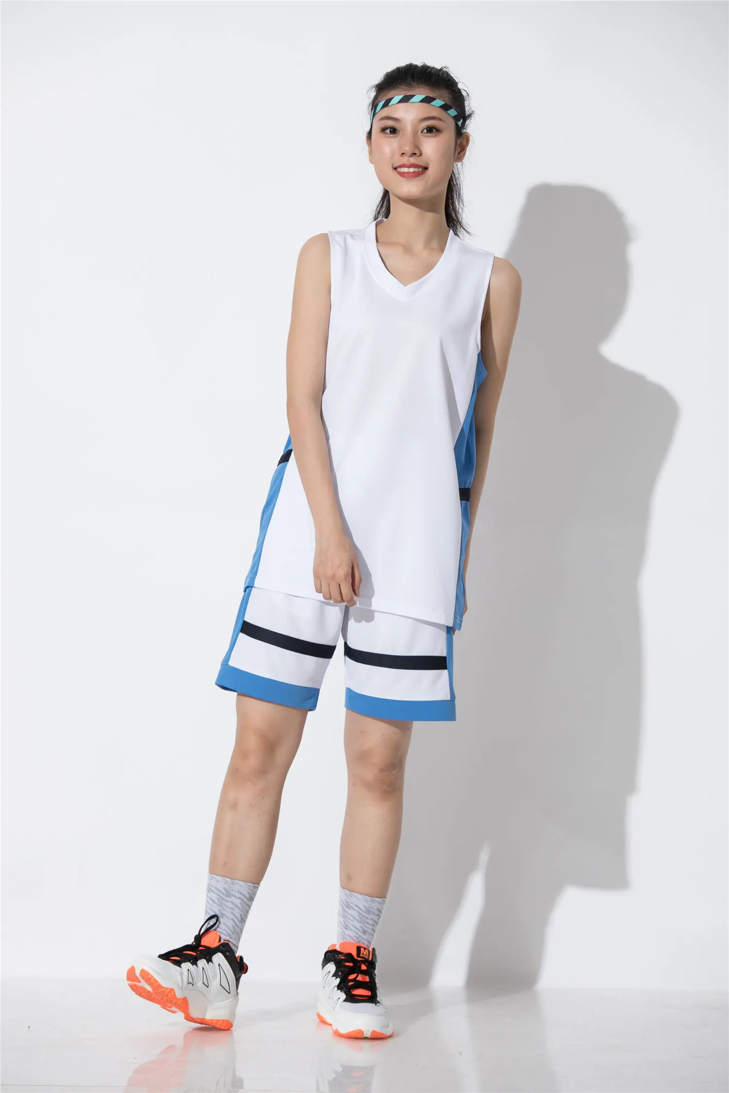 Баскетбольные майки для взрослых, спортивные комплекты, дышащие ткани, тренировочный простой дизайн, полиэстер эластичный против морщин, одежда для пар