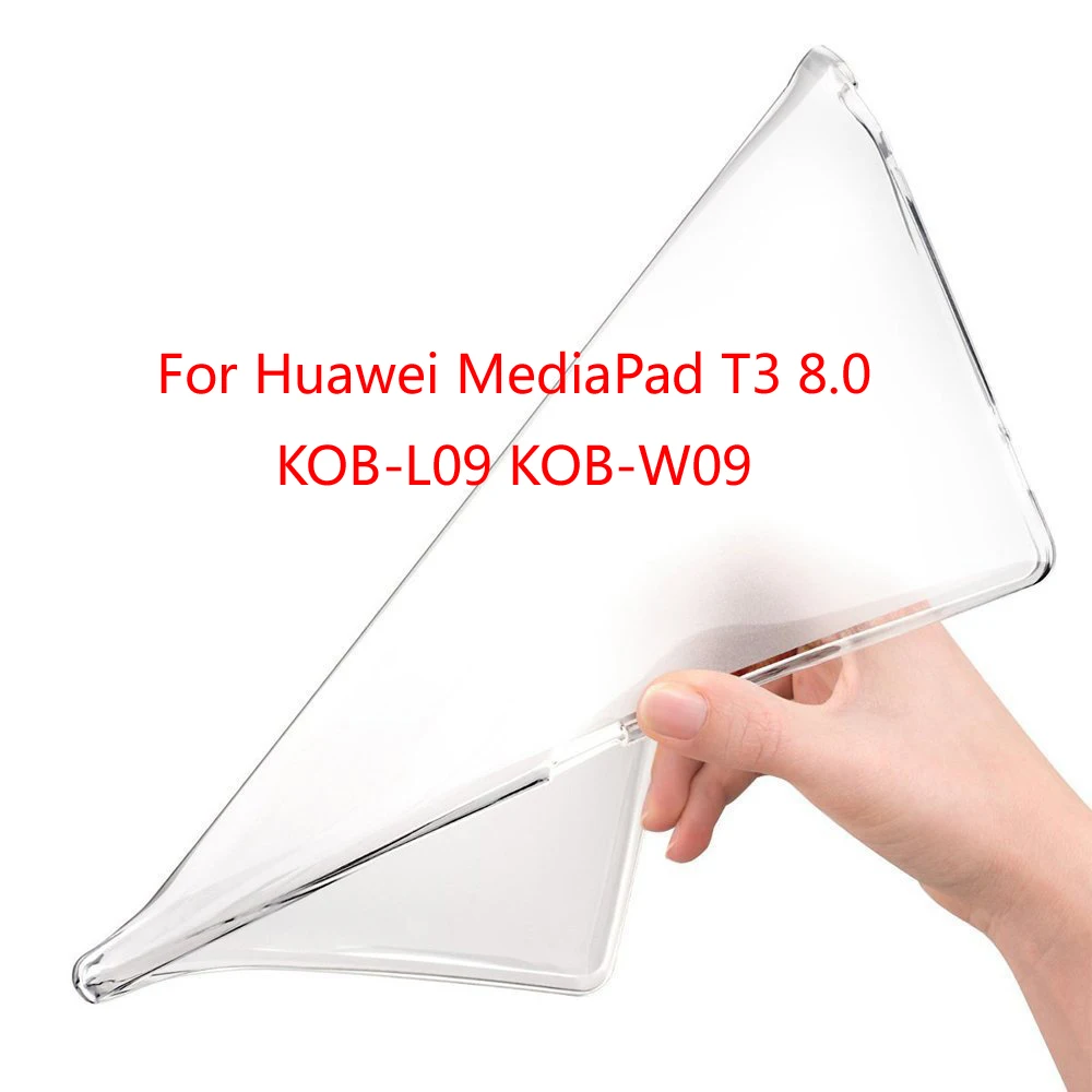 Чехол для huawei планшет mediapad T3 8 10 KOB-L09 KOB-W09 AGS-L09/L03 сверхтонкая жесткая накладка на заднюю панель чехол для huawei mediapad t3 10 чехол - Цвет: for huawei t3 8.0