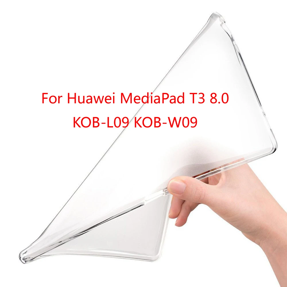 for huawei t3 8.0 Чехол для huawei планшет mediapad T3 8 10 KOB-L09 KOB-W09 AGS-L09/L03 сверхтонкая жесткая накладка на заднюю панель чехол для huawei mediapad t3 10 чехол - Цвет: for huawei t3 8.0