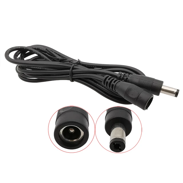 Conector De Cable De Extensión Recargable, Enchufe Macho Ajustable