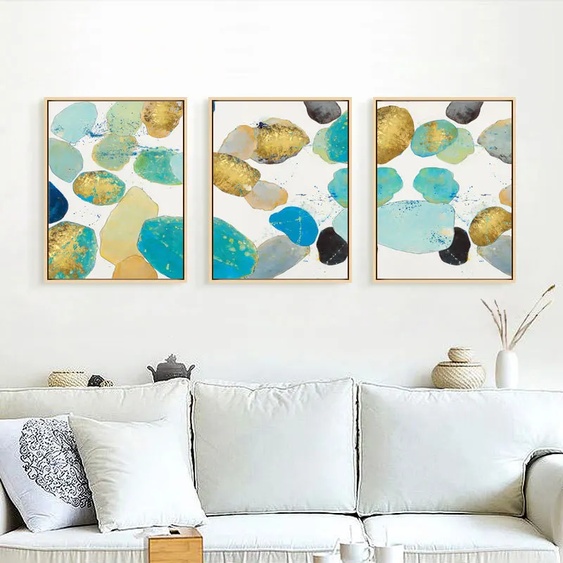 

Abstract Colorful Geometric Canvas Posters Painting for Living Room Wall Pictures and Prints Home Wall Art Decoration No Frame