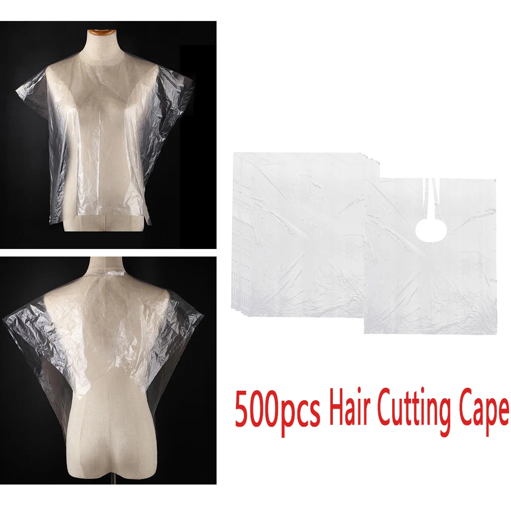 500 Salon Hair Cutting Cape Gown Perming Barber Shop Aprons Cloth Bib Cover
