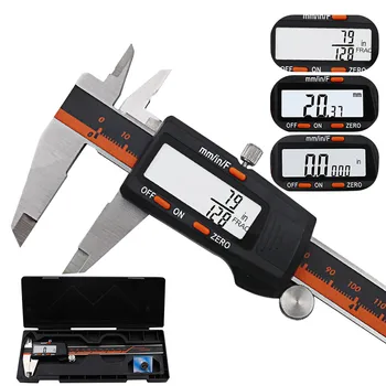 

Hot Digital Caliper 6Inch/150mm High Precision Stainless Steel LCD Screen Display Tool PLD