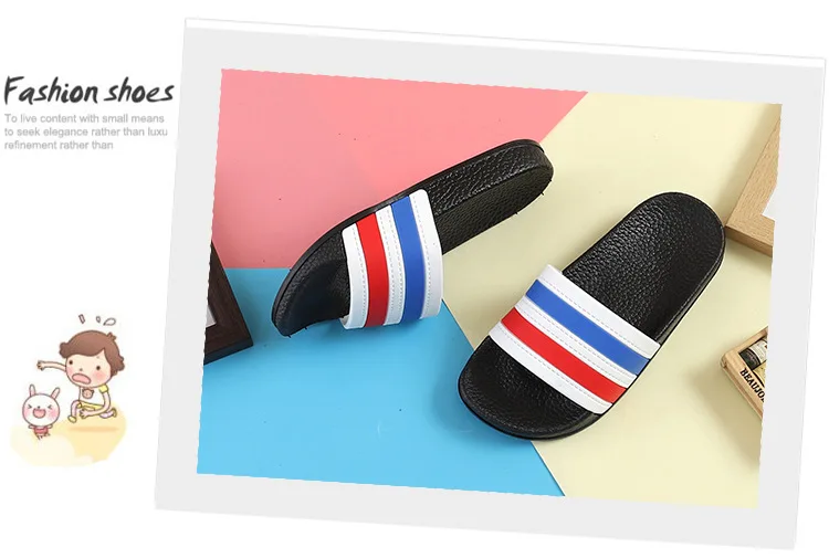 best leather shoes New Summer Children's Slippers For Boys Girls Toddler Slippers Pvc Soft Non-slip Beach Sandals Baby Home Shoes Kids Flip Flops children's sandals