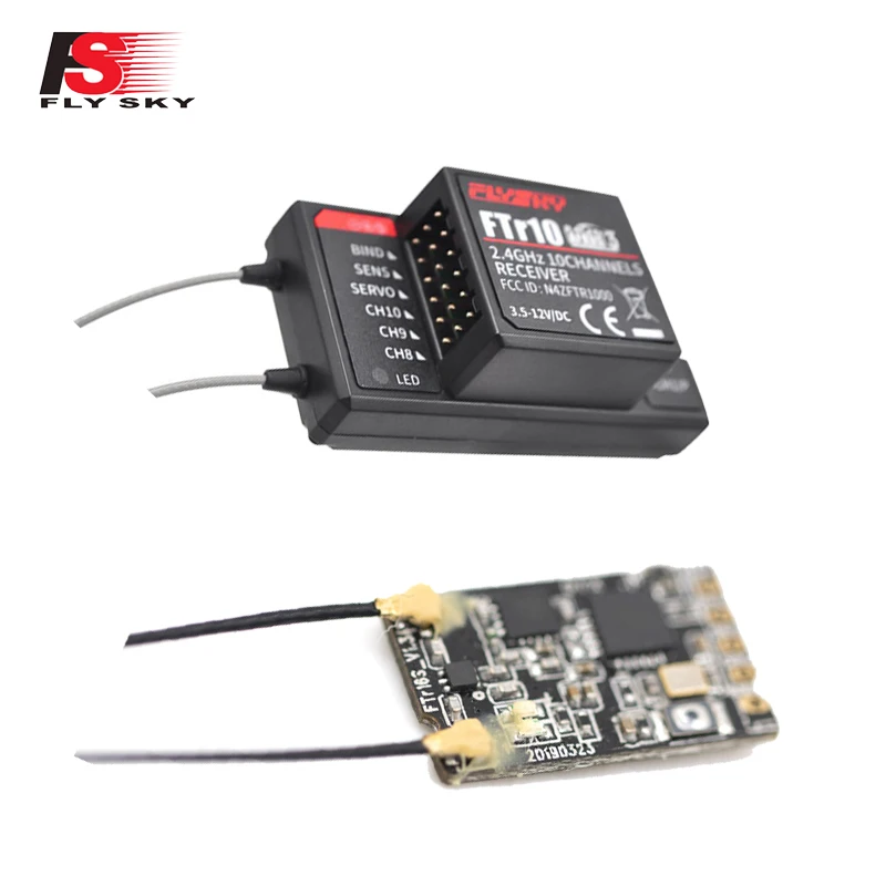 Радиоуправляемый приемник FlySky FTr10/FTr16S 2 4G 10/16CH AFHDS 3 для PL18 радиоуправляемого