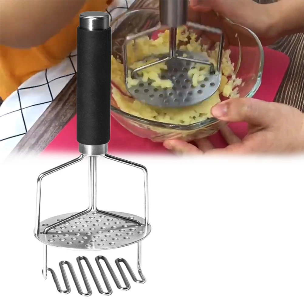 Толкушка из нержавеющей стали кухонная утварь дробилка многофункциональный