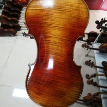 Итальянская Высококачественная скрипка ручной работы с масляным лаком в стиле ретро, 4/4 клен, скрипка o 3/4, античный чехол из твердой древесины, акустическая скрипка с бантом, канифоль