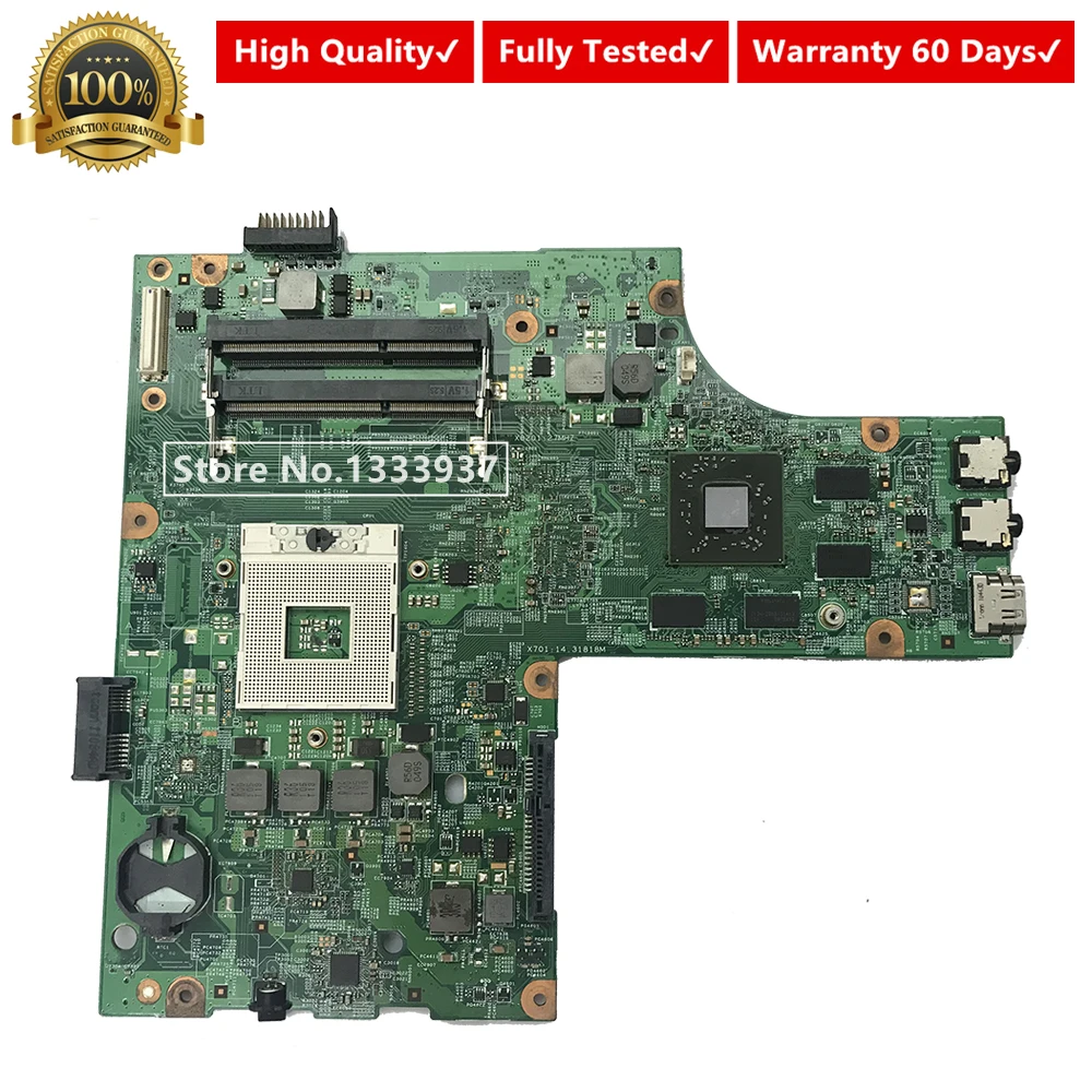 CN 052F31 52F31 488.4hh01. 011 для DELL INSPIRON 15R N5010 материнская плата ноутбука HM57 HD 5650 полностью