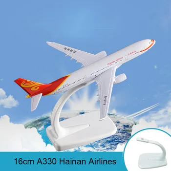 

16cm A330 Hainan Airlines Airplane Model China Hainan Aviation Diecast Metal Static Aircraft Scale Model Creative Gift Handcraft