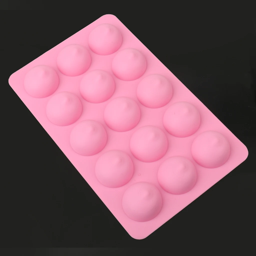 Novelty Boobie Boob Ice Cube Chocolate Cake Jelly Mould Stag Night Gag Party