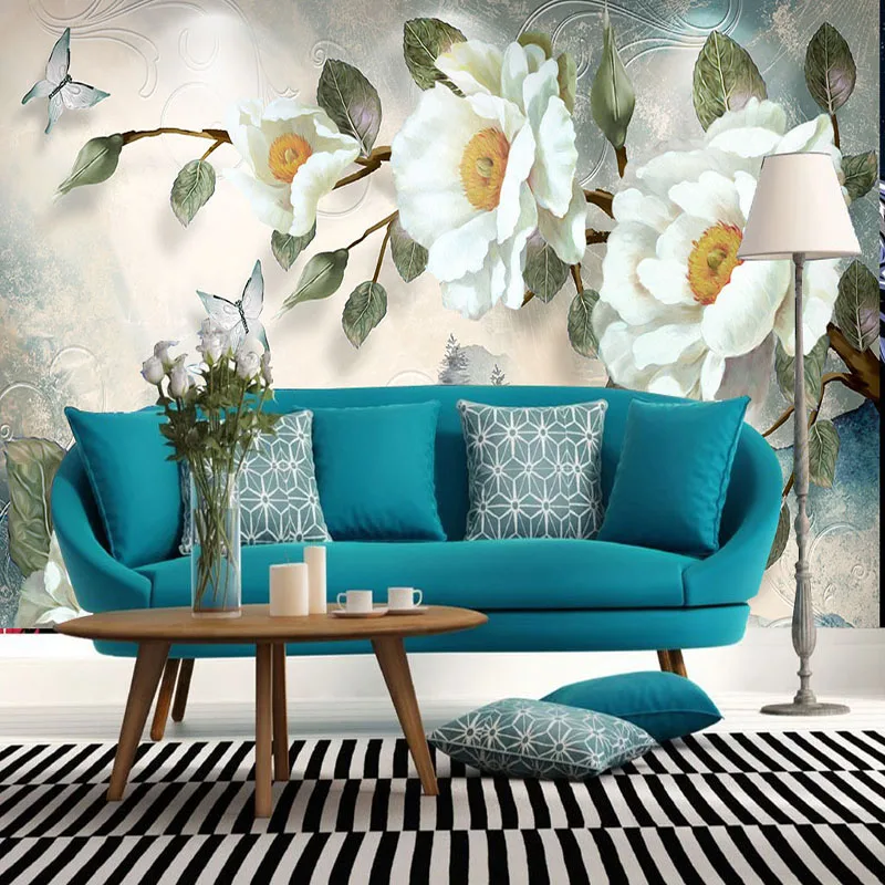 Custom-Any-Size-Mural-Wallpaper-3D-Peony-Flower-Oil-Painting-Photo-Wall-Paper-European-Style-Living (4)