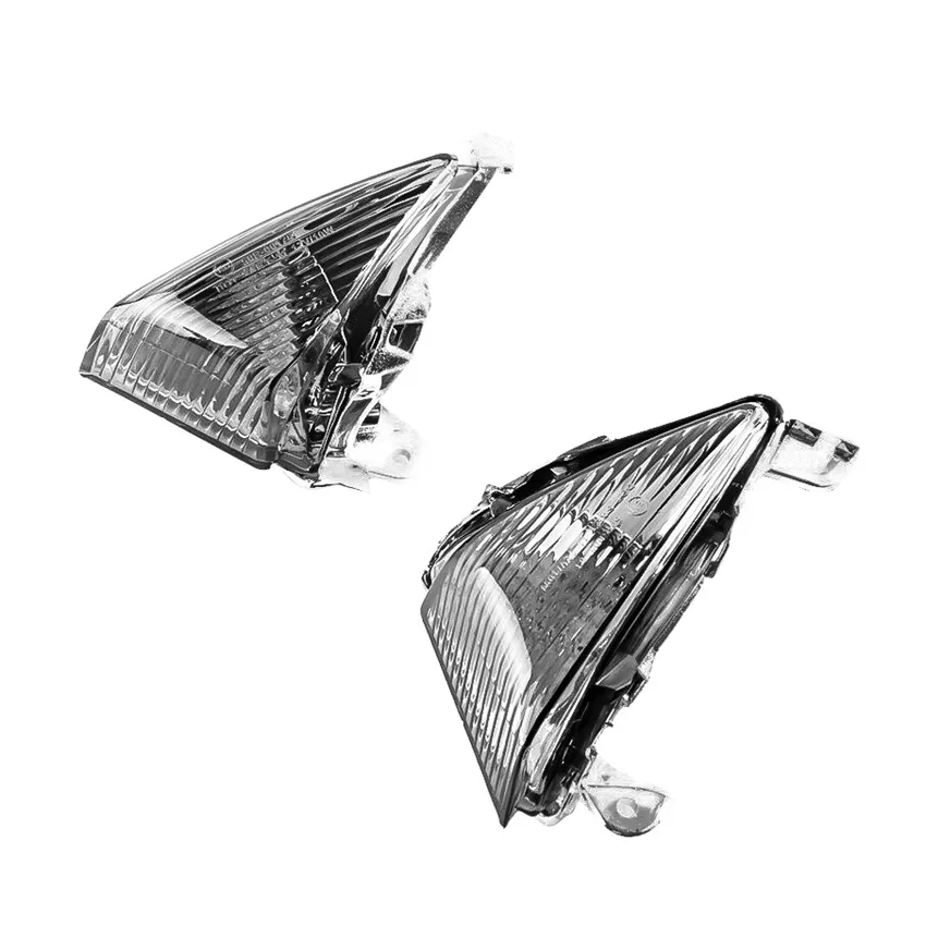Motorcycle Front Turn Signal Indicator Blinker Lens For Kawasaki ZX14 2008-10 /ZX636 ZX6R 2005-2010 /ZX10R 650R Smoke |