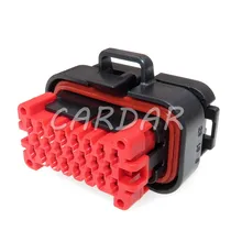 

1 Set 23 Pin 770680-1 Tyco Automotive Waterproof AMP Sealed Connector With Crimp Terminals