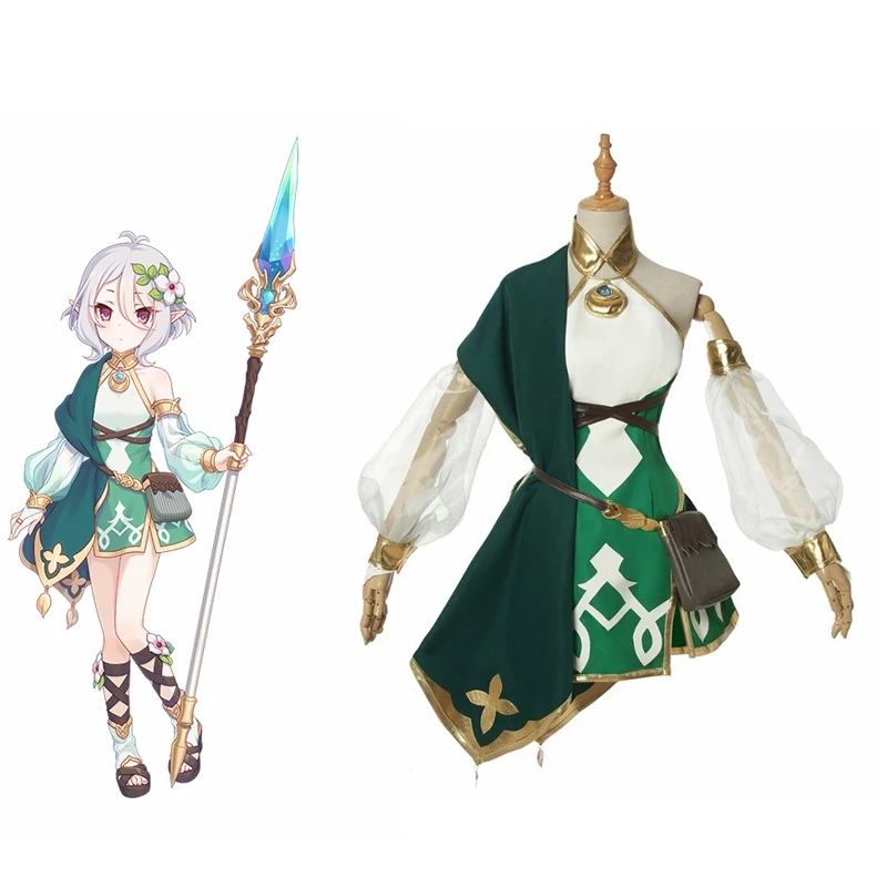 Unisex Anime Cos Princess Connect! Re:Dive Pcr Natsume Kokoro Costumi Cosplay Uniforme