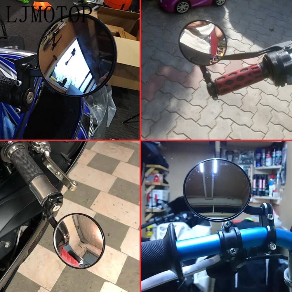 Универсальные мотоциклетные зеркала заднего вида для honda CBR 1000 RR 1000RR dio sticker cr Cbr 600