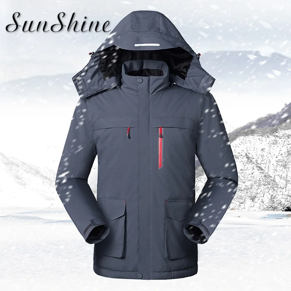 mens smart hooded jackets