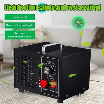 

110V/220V 3.5G/H 50W Portable Ozone Air Generator Machine EU US Ozone Air Disinfector Sterilization Air Purifier Timer