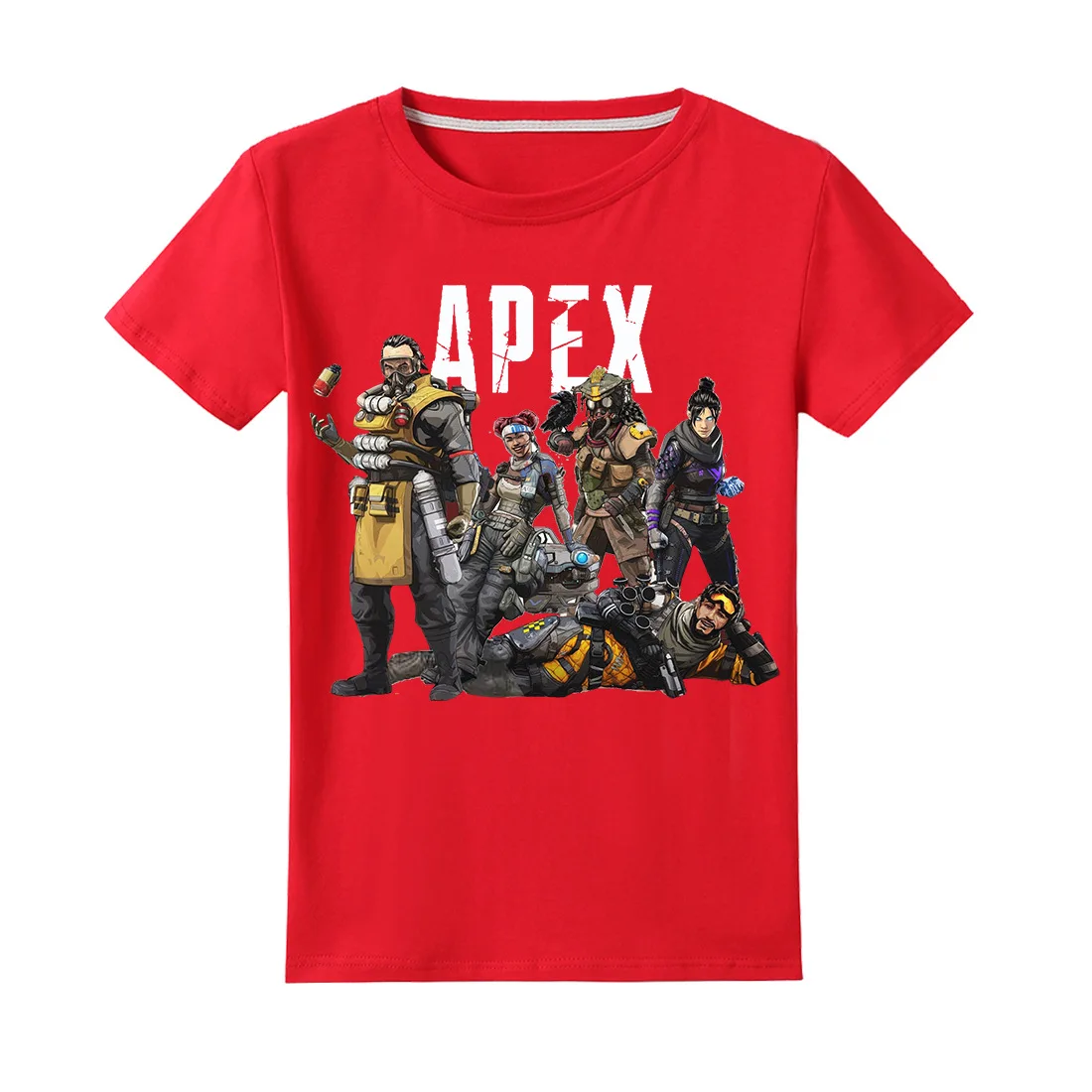 Летняя детская история игрушек мультфильма apex legends Джоджо Сива Алан Уокер Выцветшая хлопковая Рождественская футболка для мальчиков и девочек