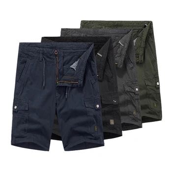 

NAMTHEUN 2020 Summer Japanese street casual shorts Loose and comfortable cotton Safari style men shorts pantalon corto deporte