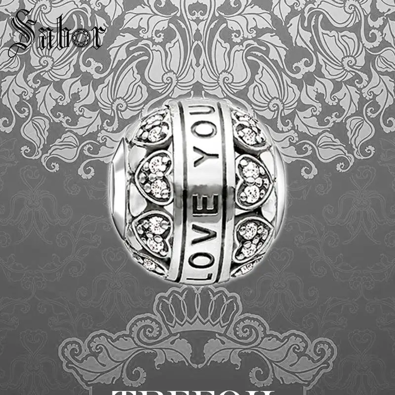 Thomas Charm Beads I Love You Ball модные ювелирные изделия 2020 этнические из тибетского серебра
