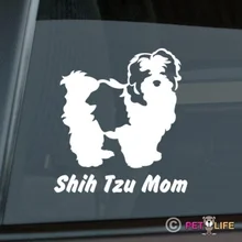 

For Shih Tzu Mom Sticker Die Cut Vinyl - lion dog Car decal