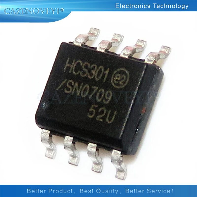 5 шт./лот HCS301-I/SN HCS301 HCS300-I/SN HCS200-I/SN HCS200 HCS300 лапками углублением SOP-8 в наличии |