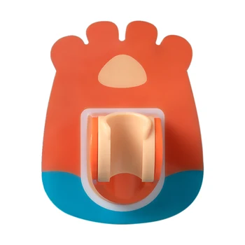 

Home Bathroom Shower Head Holder Space Saving Seamless Self Adhesive Punch Free Toilet Hotel Adjustable Height Storage Bracket