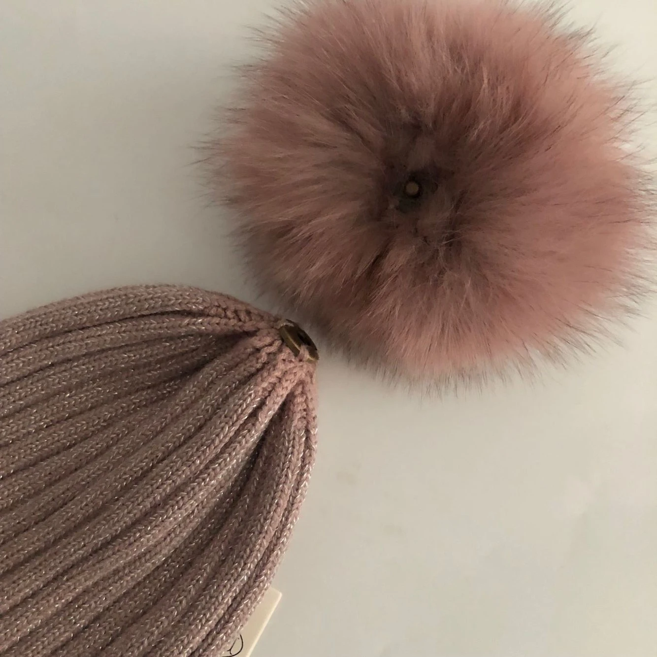 ZJBECHAHMU, модная новинка, натуральный Лисий мех, норковые помпоны, Skullies Beanies, шапки для женщин, зимний, теплый, акриловый, Skullies Beanies, шапки